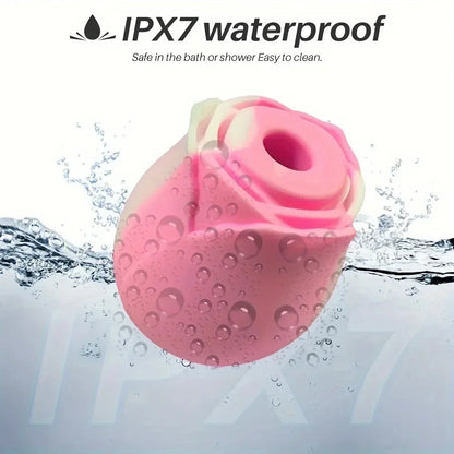 Rose Shape Sucking Vibrator