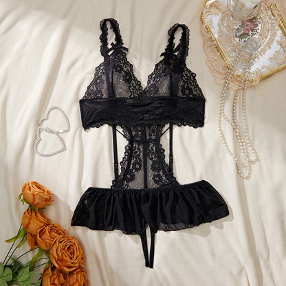 Midnight Darling Lace Babydoll