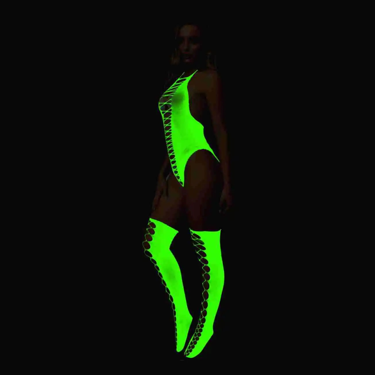 Neon Temptation Bodystocking