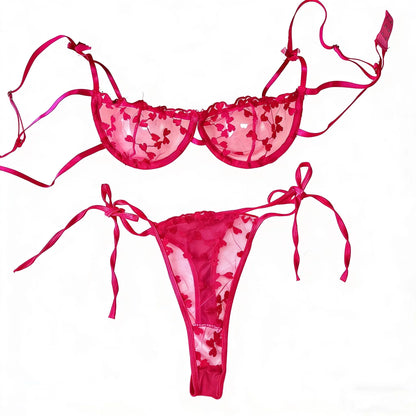 Floral Temptation Lingerie Set