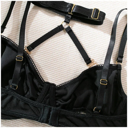 Buckle & Bare Harness Lingerie Set