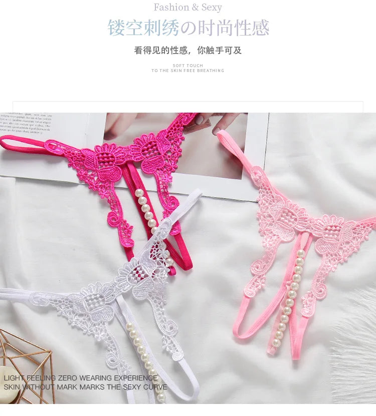 Pearl Pressure Thong