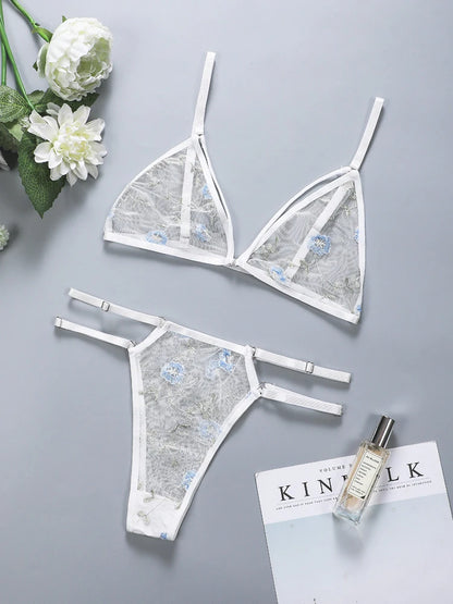Blossom Whisper Lingerie Set