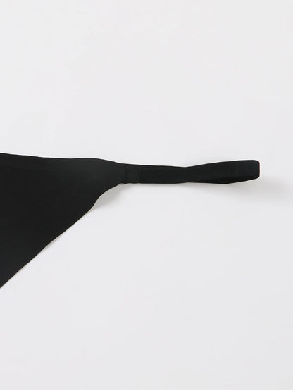 Proceed With Caution Statement Thong