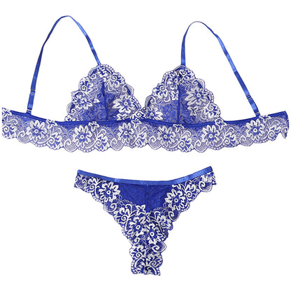 Bougainvillea Lace Lingerie Set