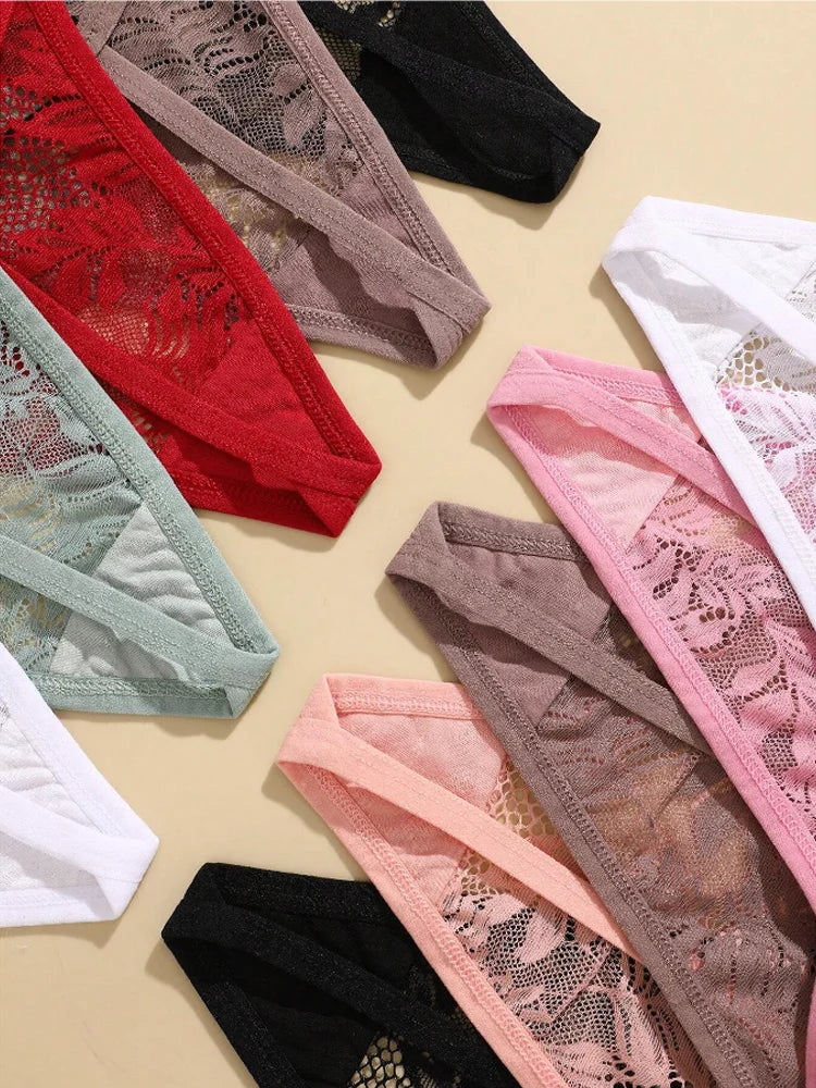 Fleur Essentials Lace Thong 5-Pack