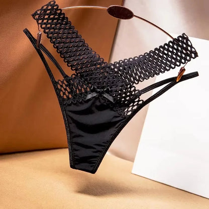 Woven Temptation Strappy Thong