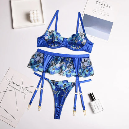 Electric Eden Suspender Set