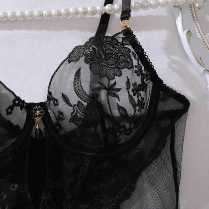 Belladonna Corset Suspender Set