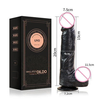 Midnight Obsession Realistic Dildo