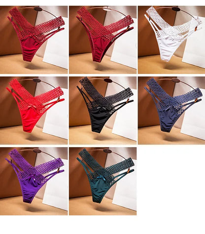 Woven Temptation Strappy Thong