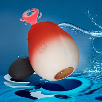 Rose Shape Sucking Vibrator
