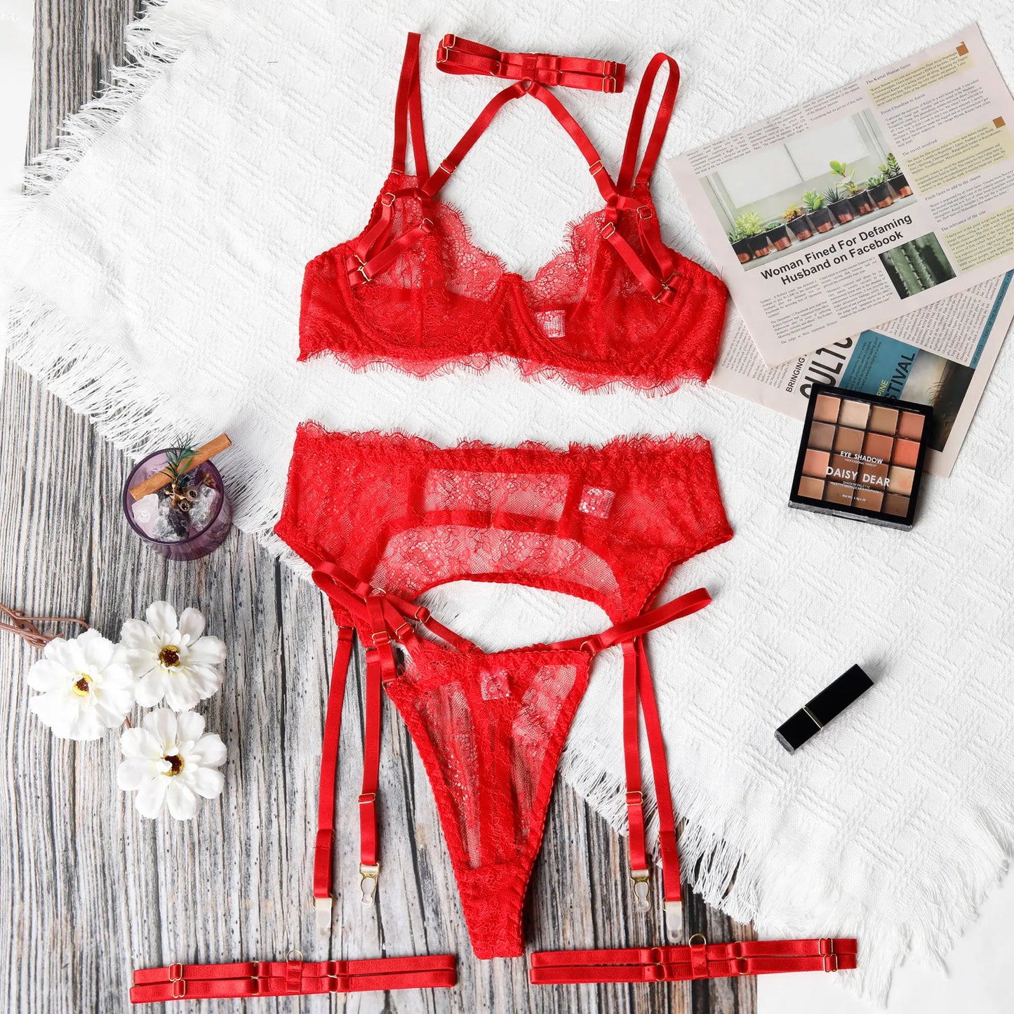 Private Agenda Suspender Set