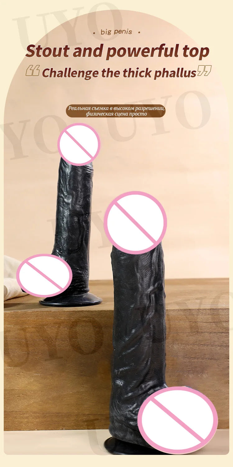 Midnight Obsession Realistic Dildo