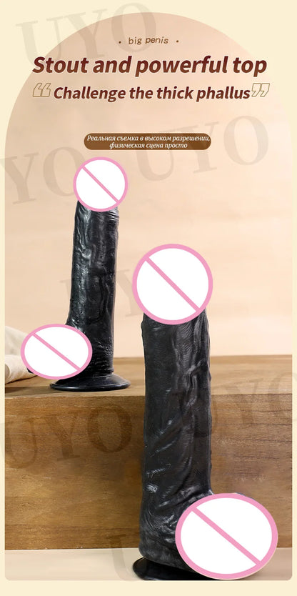 Midnight Obsession Realistic Dildo