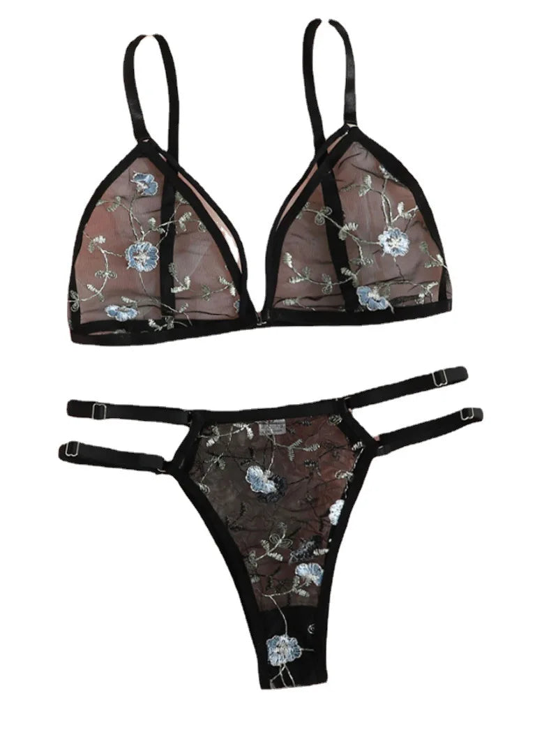 Blossom Whisper Lingerie Set