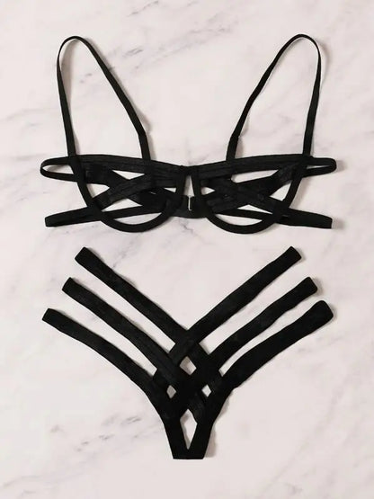 Strapped Obsession Lingerie Set