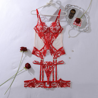 Belladonna Corset Suspender Set