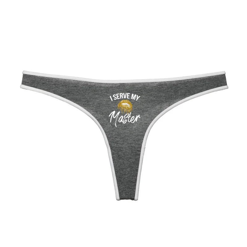 Say Less Statement Thong