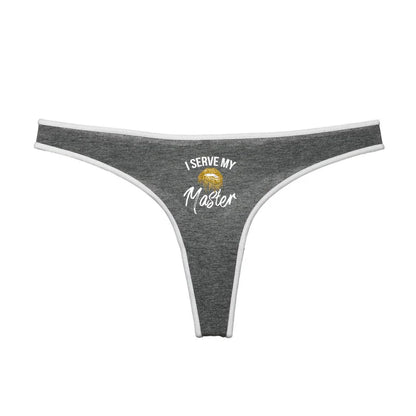 Say Less Statement Thong