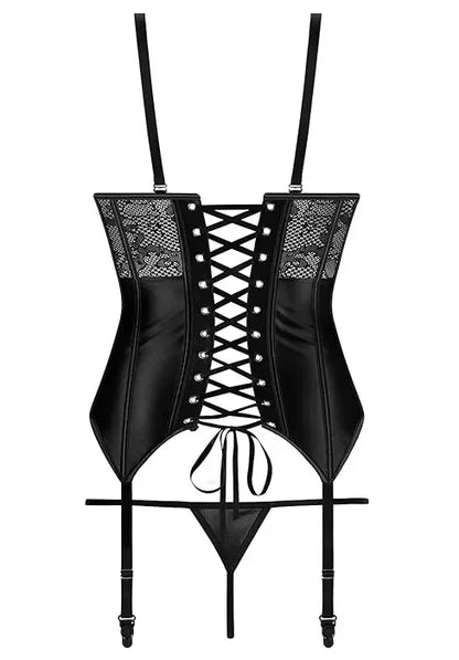 Midnight Sculpt Corset Bodysuit