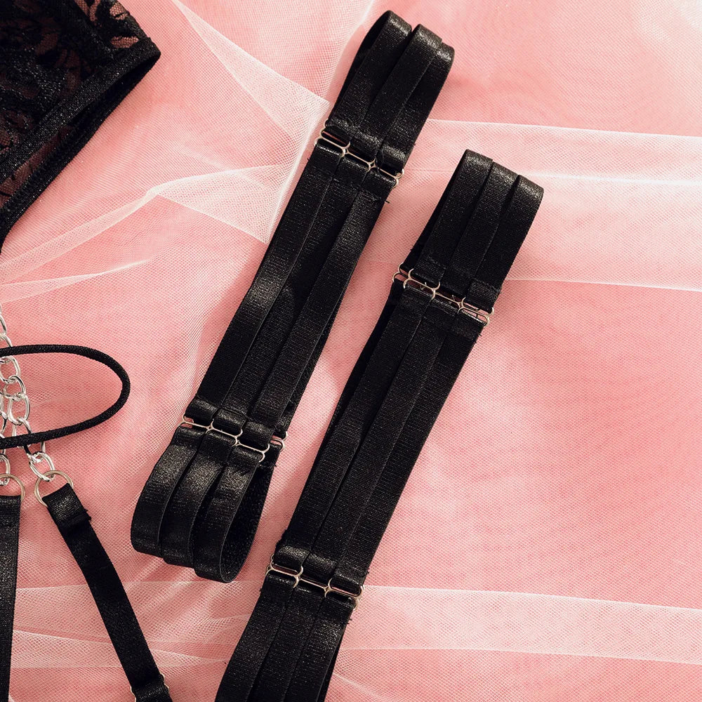 Lattice Luxe Suspender Set