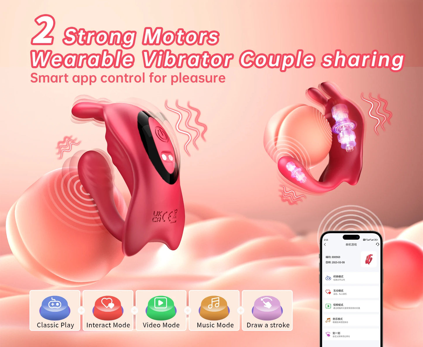 Euphoria Sync Couples Vibrator