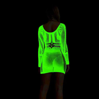 Neon Temptation Bodystocking