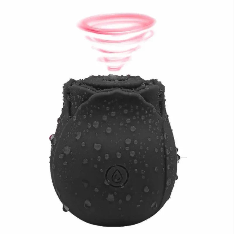 Rose Shape Sucking Vibrator