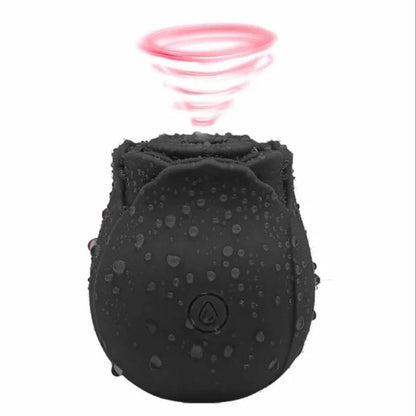 Rose Shape Sucking Vibrator