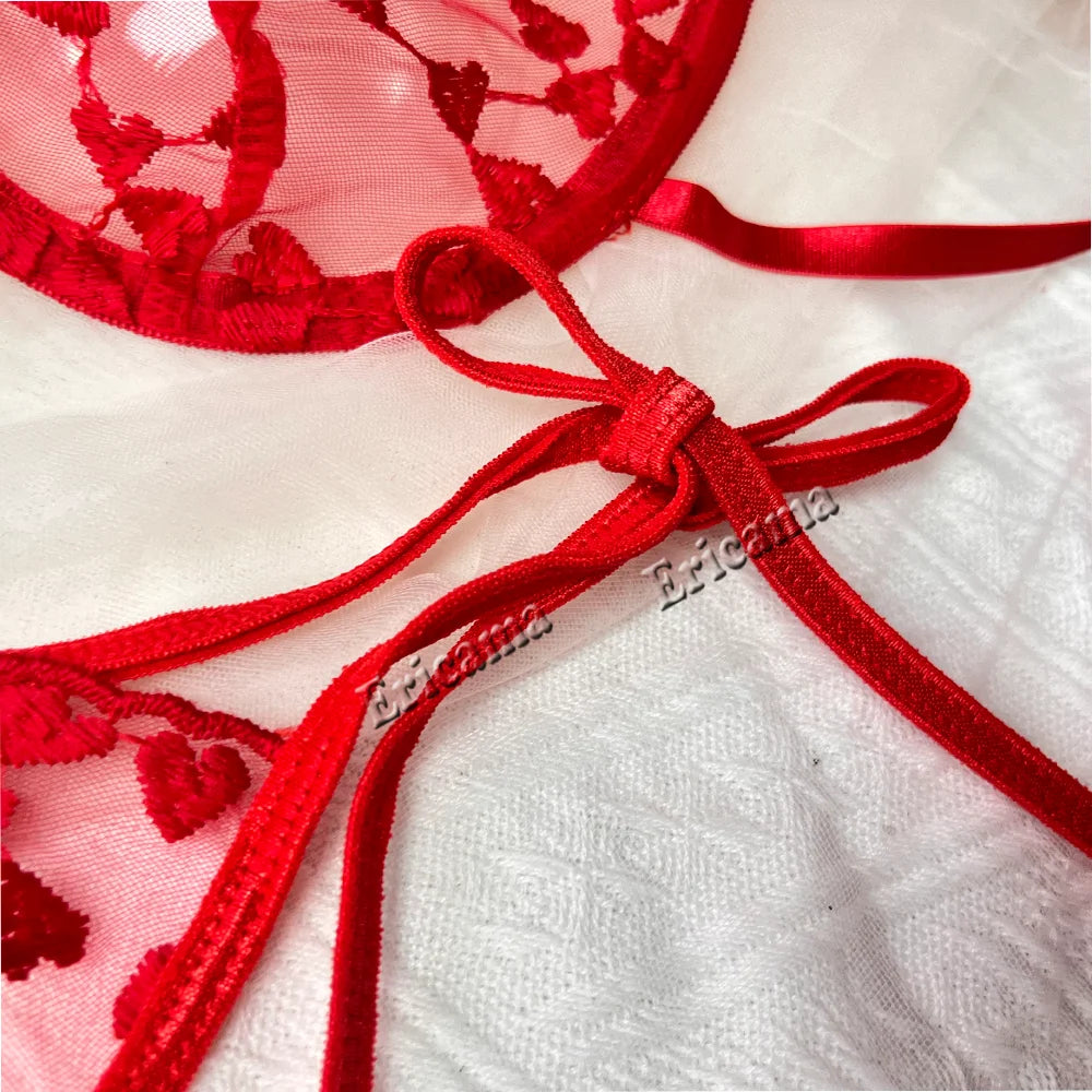 Floral Temptation Lingerie Set