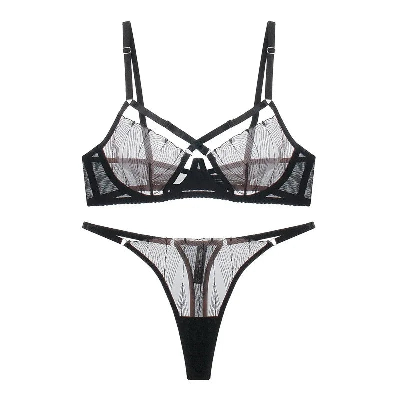 Botanical Code Lingerie Set