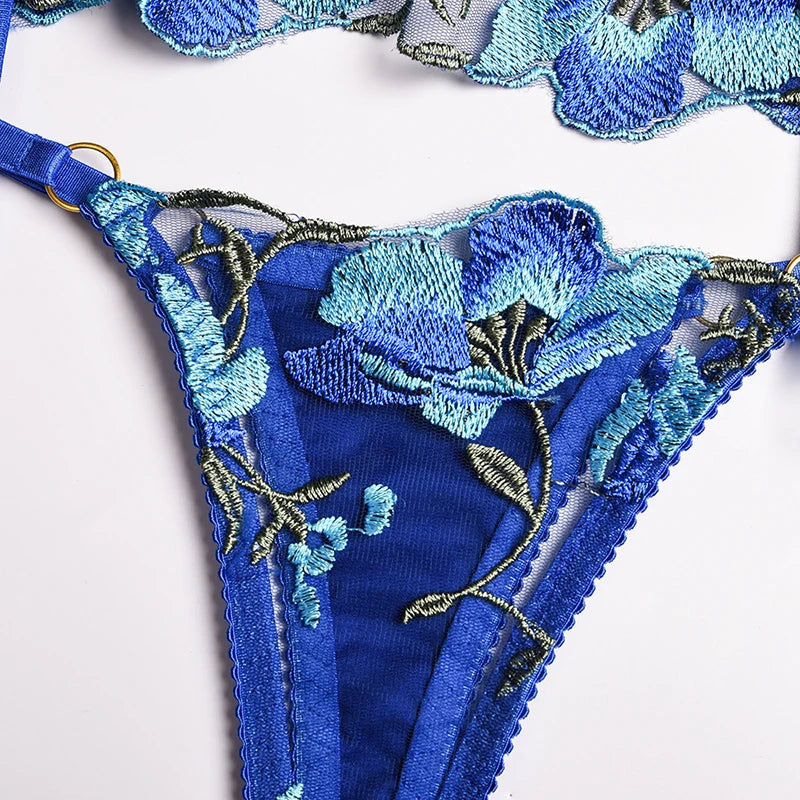 Electric Eden Suspender Set