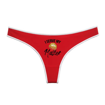 Say Less Statement Thong