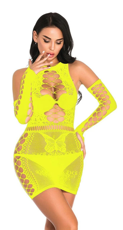 After Dark Curve Lace Dress
