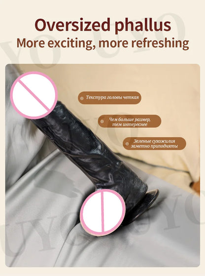 Midnight Obsession Realistic Dildo