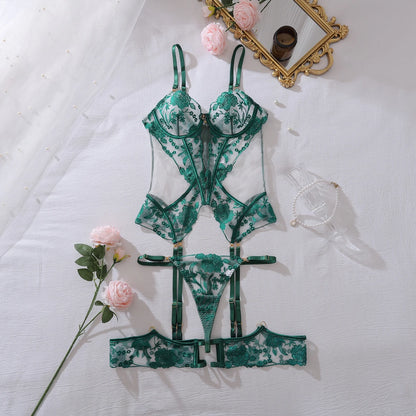 Belladonna Corset Suspender Set