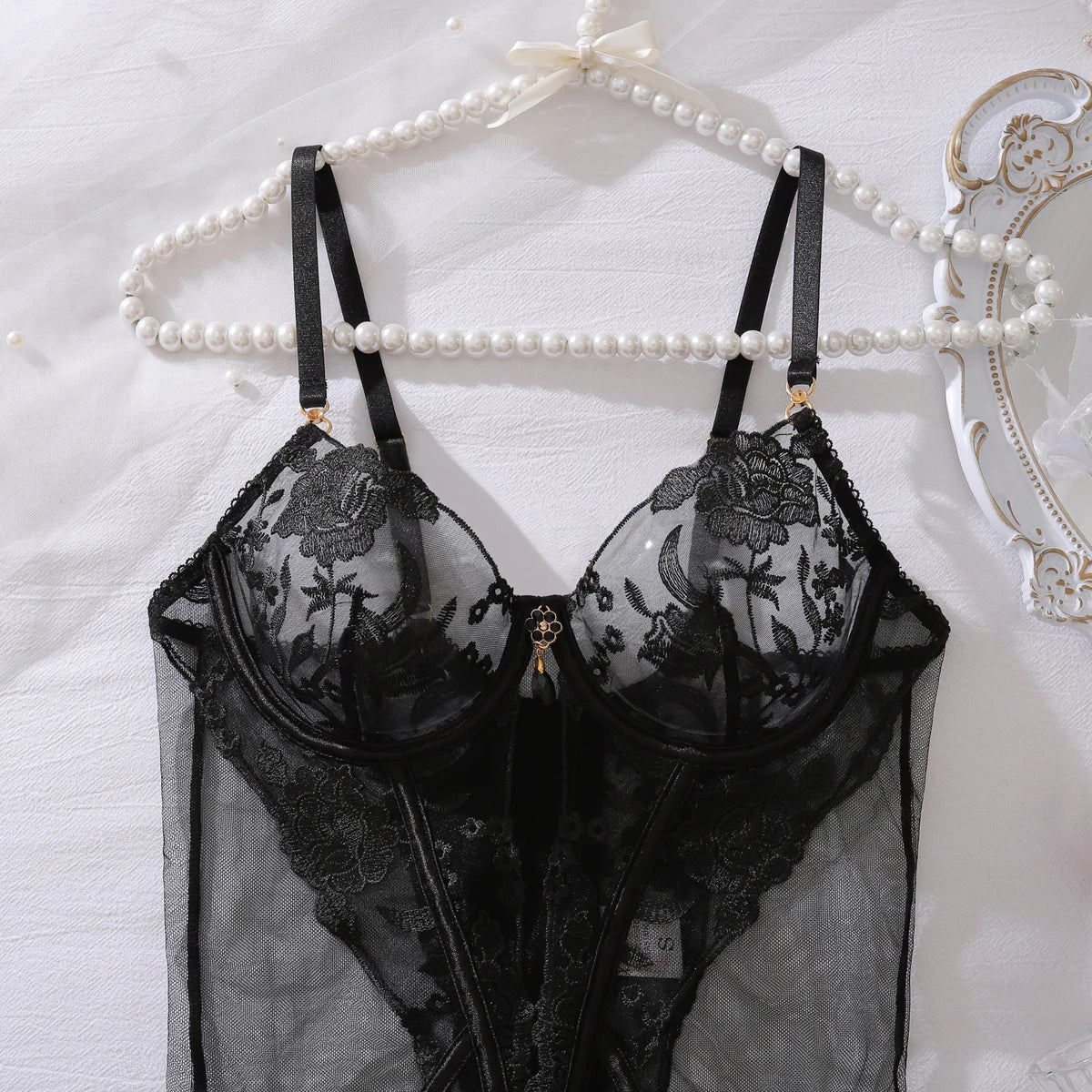 Belladonna Corset Suspender Set