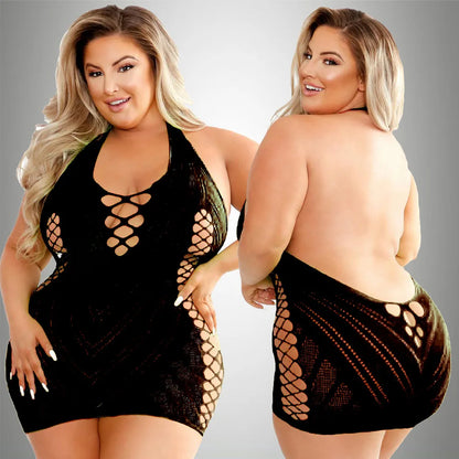 Dangerous Curves Mesh Dress