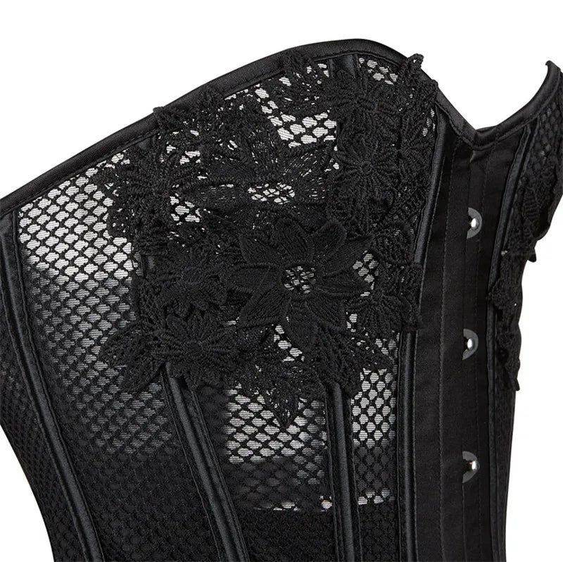 Cathedral Lace Overbust Corset