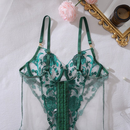 Belladonna Corset Suspender Set
