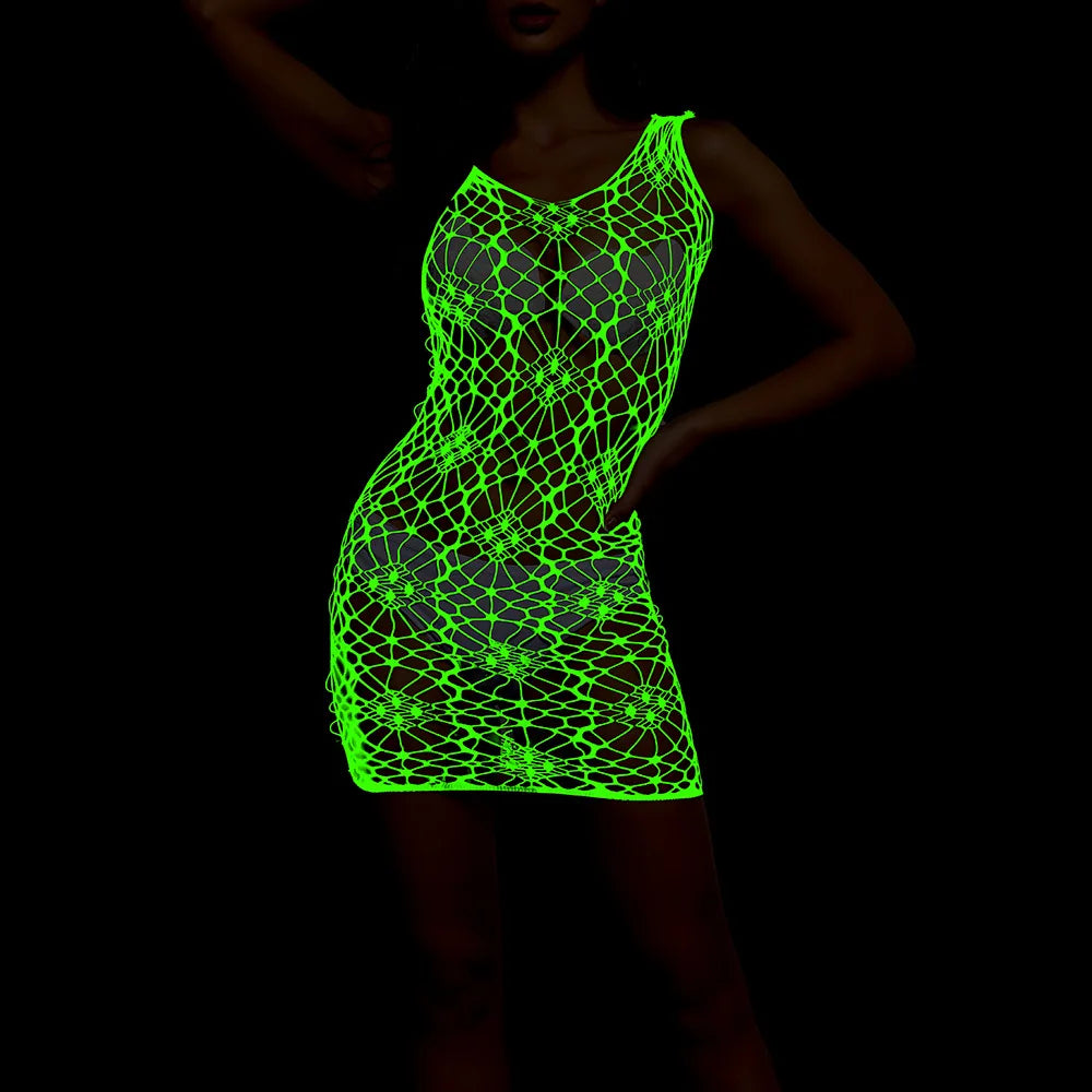 Neon Temptation Bodystocking