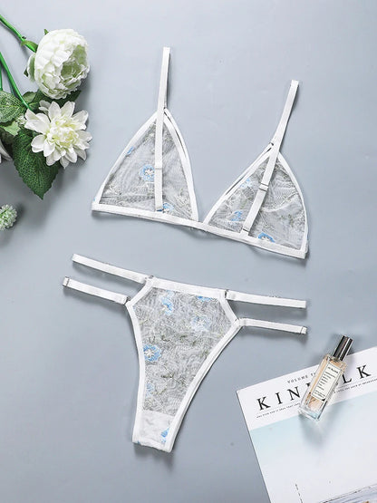 Blossom Whisper Lingerie Set