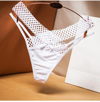 Woven Temptation Strappy Thong