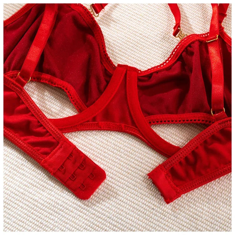 Buckle & Bare Harness Lingerie Set