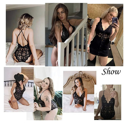 Champagne Elegance Lace Bodysuit
